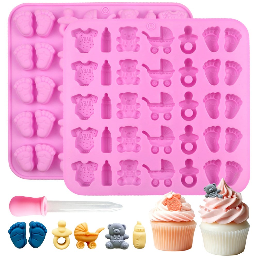 2pcs Silicone Mold Set 35-Cavi - Candle Making Soy Wax recension och pris