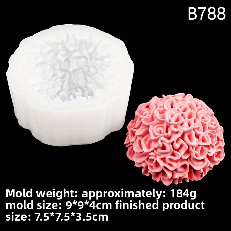 A marigold silicone mold diy c - Candle Making Moulds recension och pris