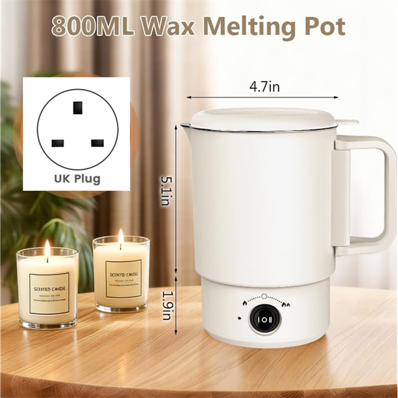 A49I-Electric Wax Melting Pot  - Candle Making Thermometer recension och pris