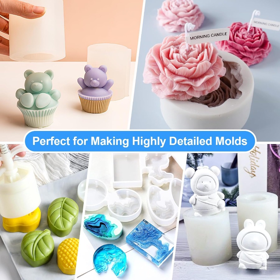 Silicone Mold Making Kit, 38.8 - Candle Making Kits recension och pris