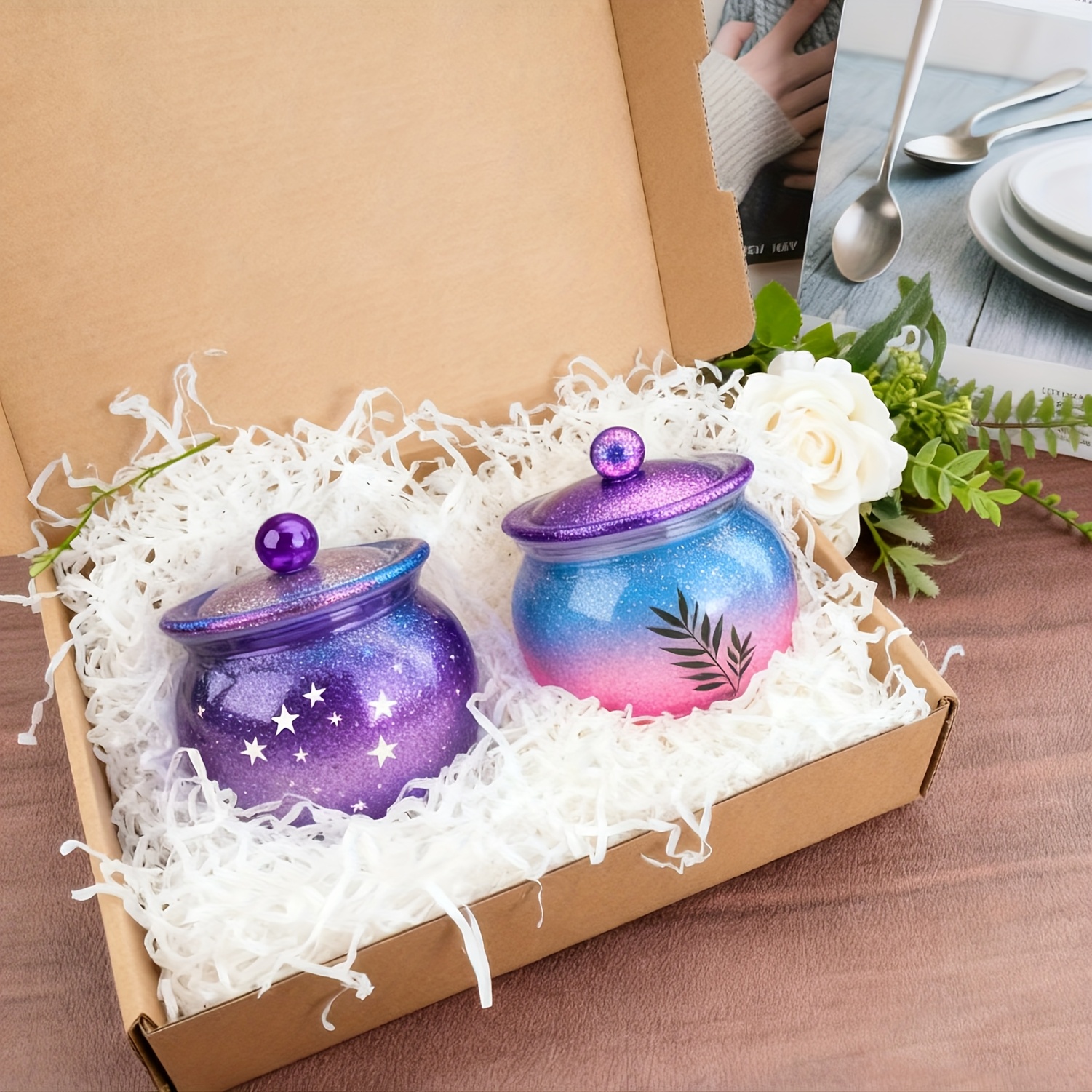 1 set of round resin can molds - Candle Making Moulds recension och pris
