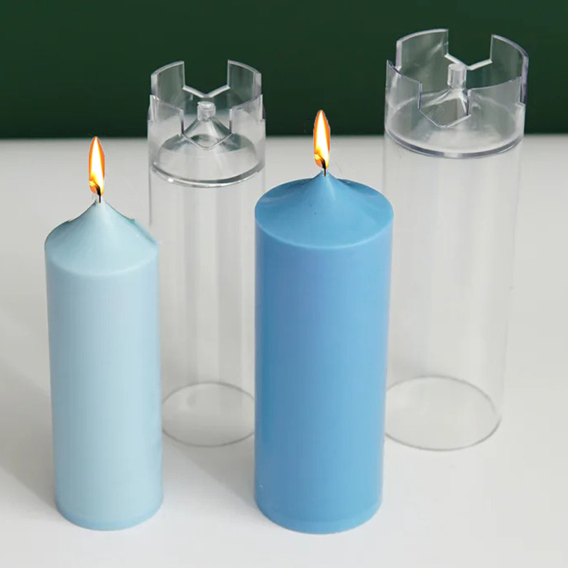 3D Spire Cylinder Candle Mold  - Candle Making Kit recension och pris